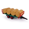 Picture of Bale transport trailer with 8 round bales