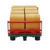 Picture of Bale transport trailer with 8 round bales