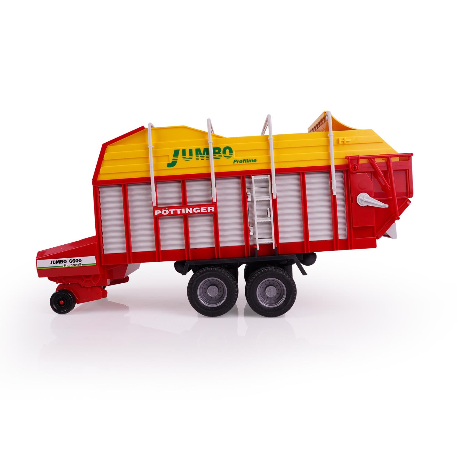 Bruder, Pöttinger Jumbo 6600 Profiline opraapwagen 1:16 – Agrarisch